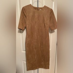 Great fall suede Ann Klein dress.